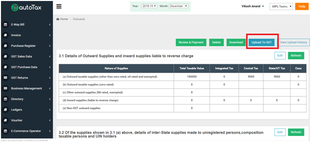 autoTax GST Software