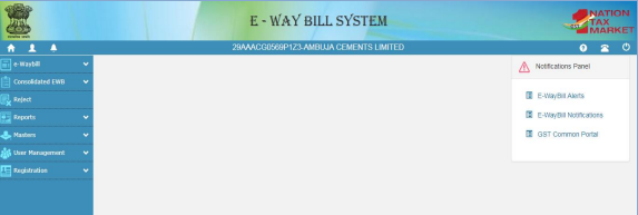 Generate E-Way Bill