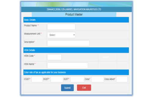 how to manage masters on e-way bill portal