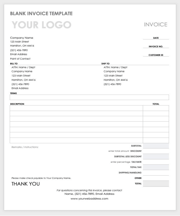 Invoice Template